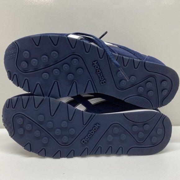 New Reebok Women's Classic Blue Lace-Up Low Top Round Toe Sneaker Shoes Sz 6.5 - Picture 5 of 6